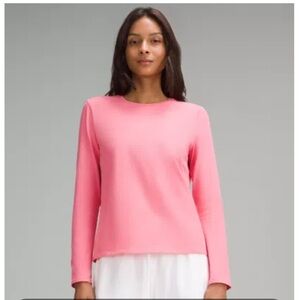 Lululemon Organic Cotton Crewneck Long Sleeve Shirt